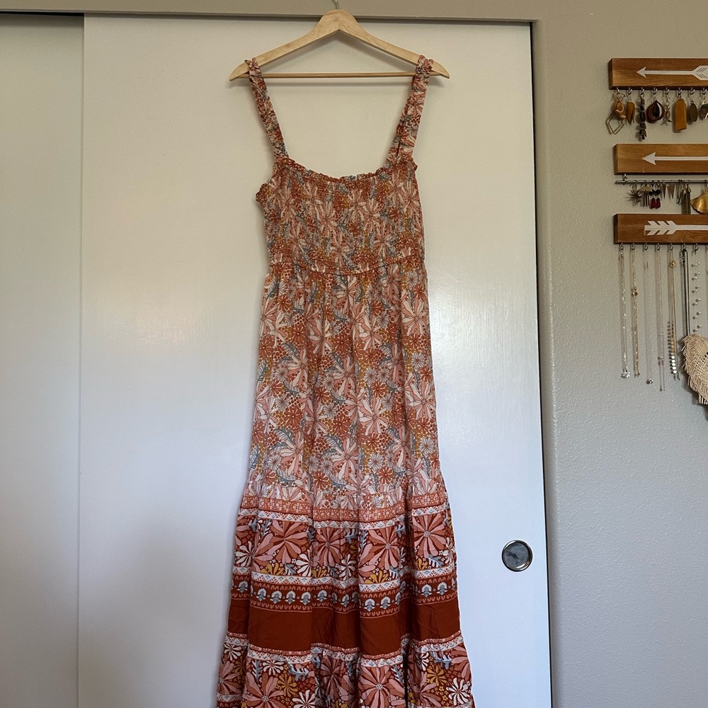 Floral Bohemian Maxi Dress
